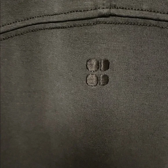 Sweaty Betty Rhea Charcoal Black Short Sleeve Midi Dress Size Small - Picture 11 of 12